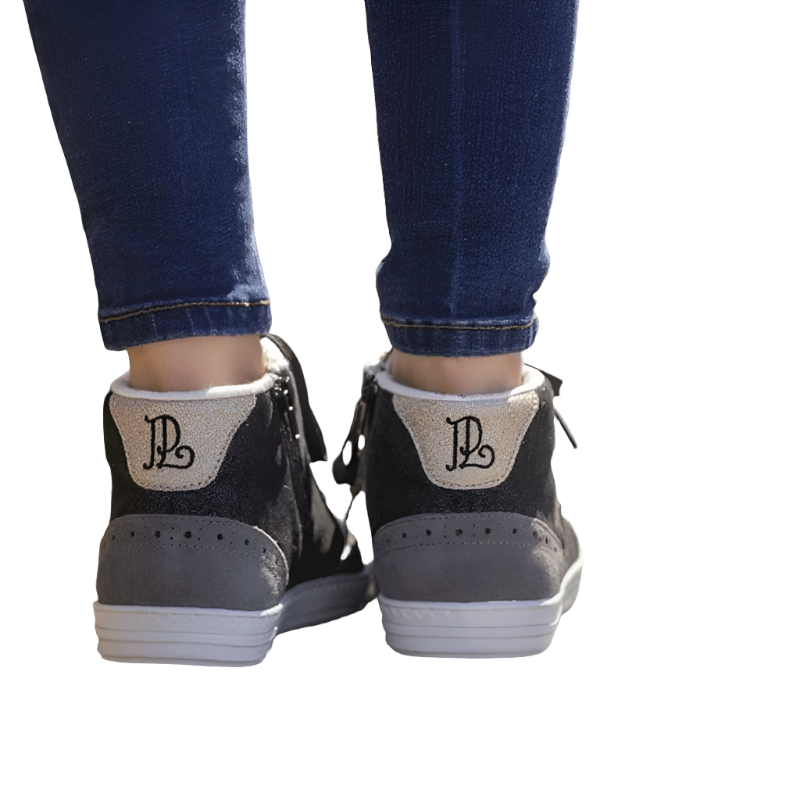 Pénélope - Sneakers Jupiter noir/ gris | - Ohlala