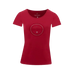 Equithème - T-shirt manches courtes femme Anna cerise | - Ohlala