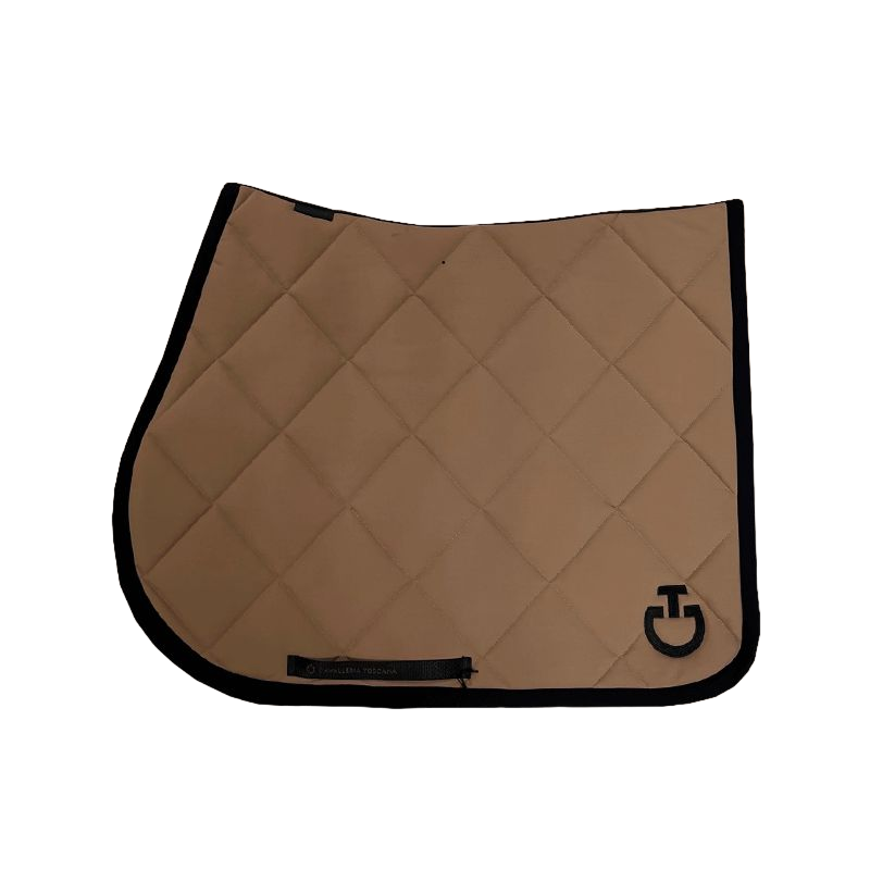 Cavalleria Toscana - Tapis de selle diamond Quilted biscuit | - Ohlala