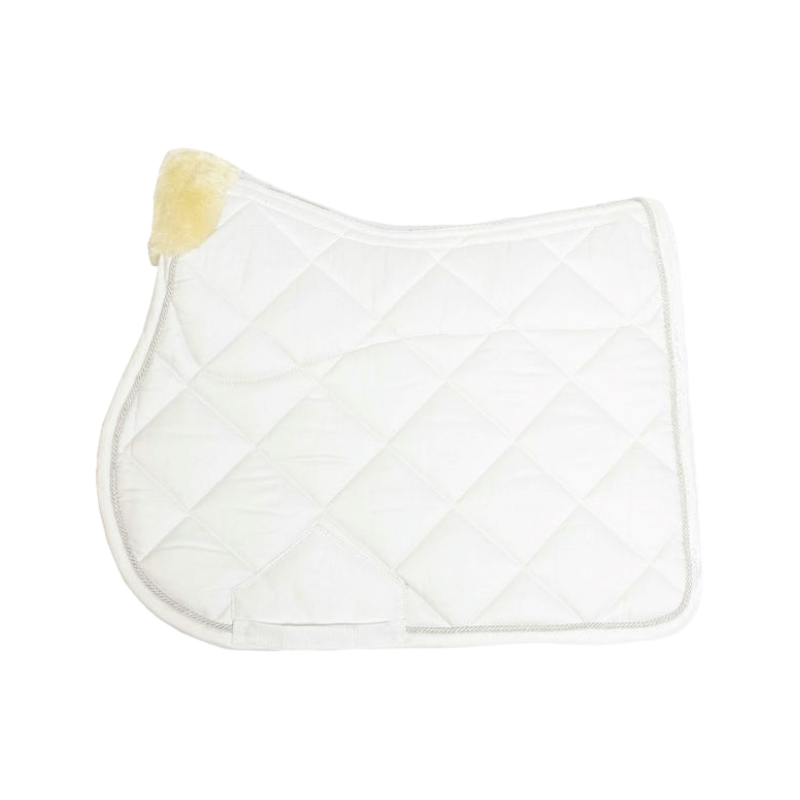 Tapis de selle blanc technique | Collection Cheval | SS24 by