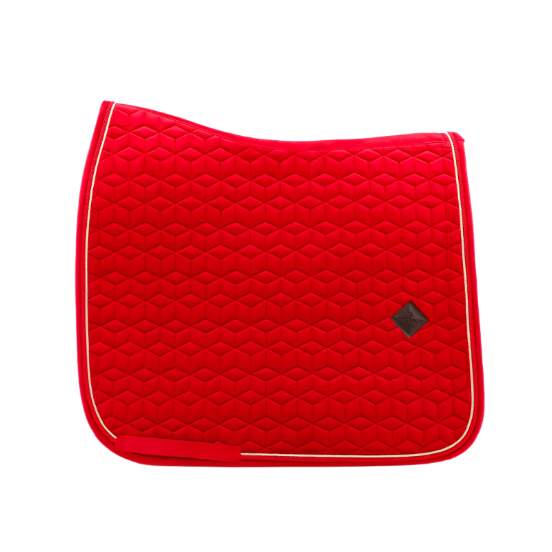 Kentucky Horsewear - Tapis de dressage Velvet Rouge | - Ohlala