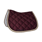 Privilège Equitation - Zadeldek Del Mar bordeaux/taupe | - Ohlala