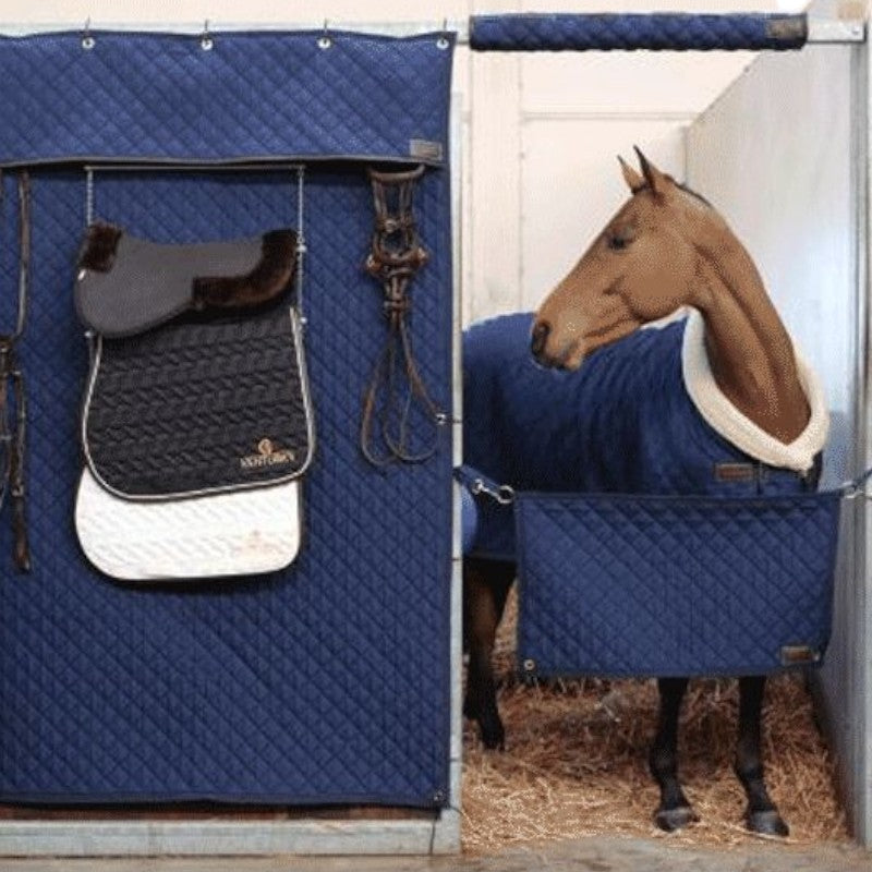 Kentucky Horsewear - Tenture de box marine | - Ohlala