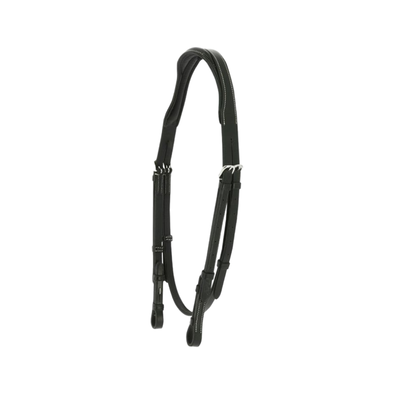 Eric Thomas - Têtière "PRO" découpée noir | - Ohlala