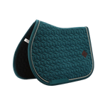 Kentucky Horsewear - Zadeldek Velvet Jumping Smaragd voor Mini's | - Ohlala