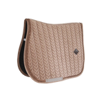 Kentucky Horsewear - Zadeldek Velvet Pearls Jumping beige | - Ohlala