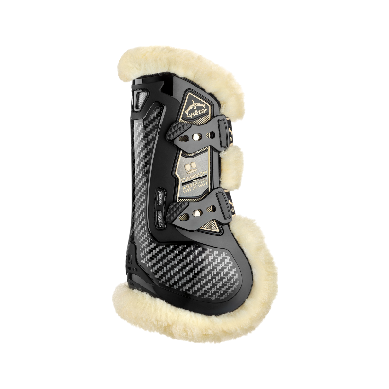 Veredus - Guêtres ouvertes antérieures Carbon Gel Absolute Save the Sheep noir | - Ohlala