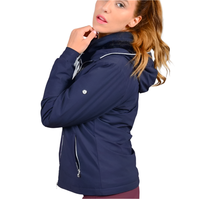 Harcour - Veste manches longues femme Simhat marine | - Ohlala