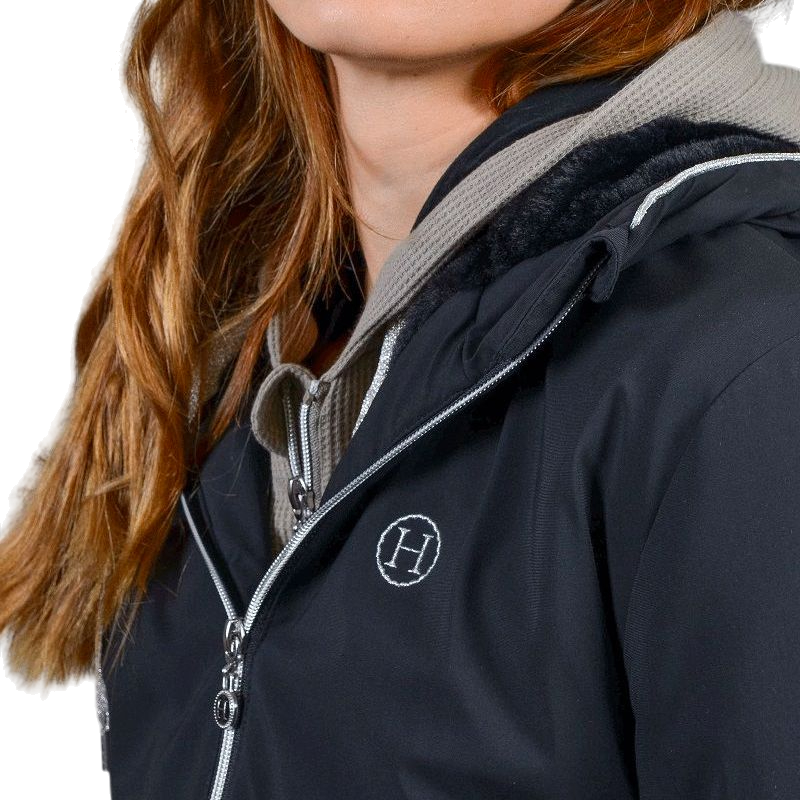Harcour - Veste manches longues femme Simhat noir