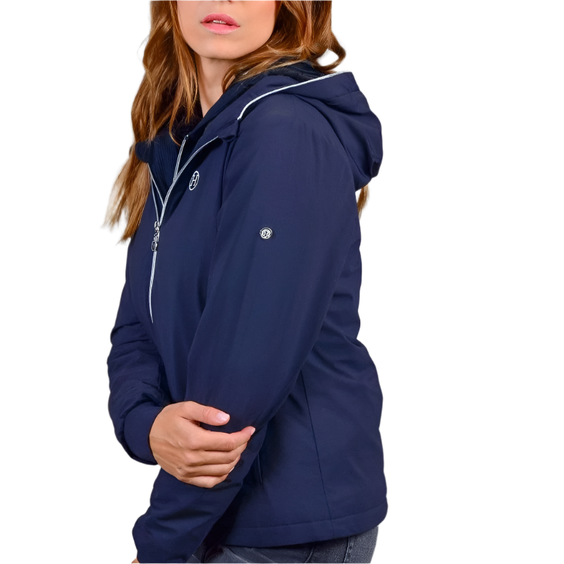 Harcour - Veste manches longues femme Simhat marine | - Ohlala