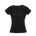 Equithème - T-shirt à manches courtes enfant Claire noir | - Ohlala