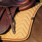 Equithème - Zadeldek Chevron mosterd | - Ohlala
