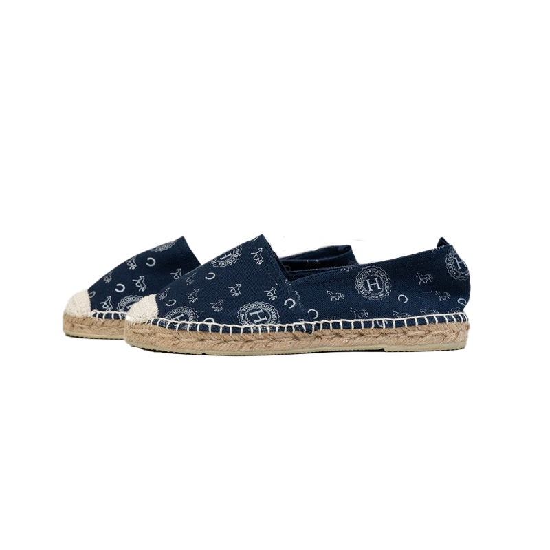 Chaussures espadrilles Sandro marine Harcour OHLALA