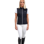 Harcour - Mouwloos damesvest Senjo zwart airbag-compatibel | - Ohlala
