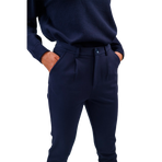 Harcour - Chino broek dames Pavia marine | - Ohlala