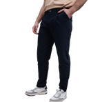 Harcour - Heren chino broek Bruno marine | - Ohlala