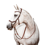 Horseware - Bridon Rambo Micklem 2 Competition avec rênes havane | - Ohlala