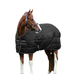Horseware - Amigo Diamond Insulator staaldeken zwart/zilver 100g | - Ohlala