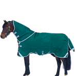 Horseware - Couverture d'extérieur Rambo Original Legs Arches vert/ argent 0g | - Ohlala