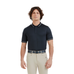 Horse Pilot - Heren polo korte mouwen Atlas blue graphite | - Ohlala