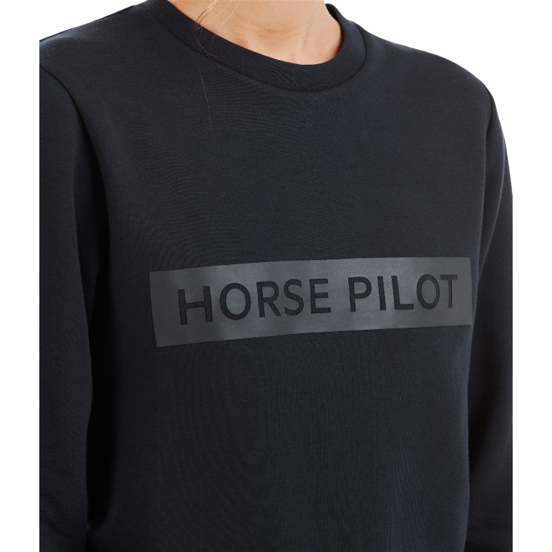 Horse Pilot - Pull femme Team blue graphite | - Ohlala