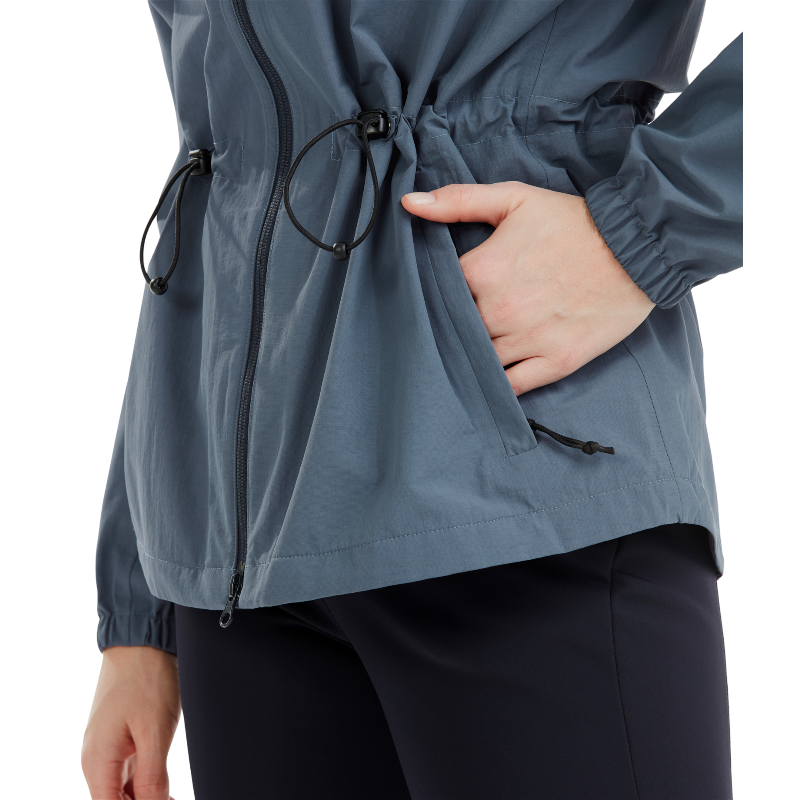 Horse Pilot - Veste de pluie femme Raintech vintage indigo | - Ohlala