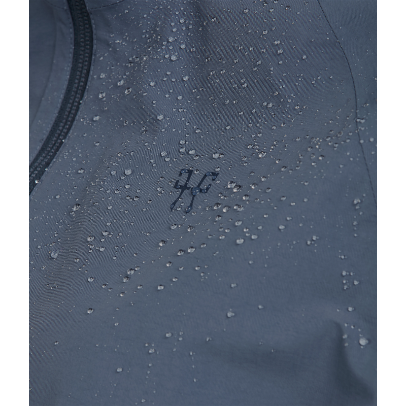 Horse Pilot - Veste de pluie femme Raintech vintage indigo | - Ohlala