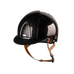 KEP - Rijhelm Cromo 2.0 Shine zwart standaard vizier beige kinband | - Ohlala