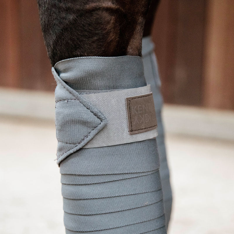 Kentucky Horsewear - Bandes de travail Repellent gris (x2) | - Ohlala