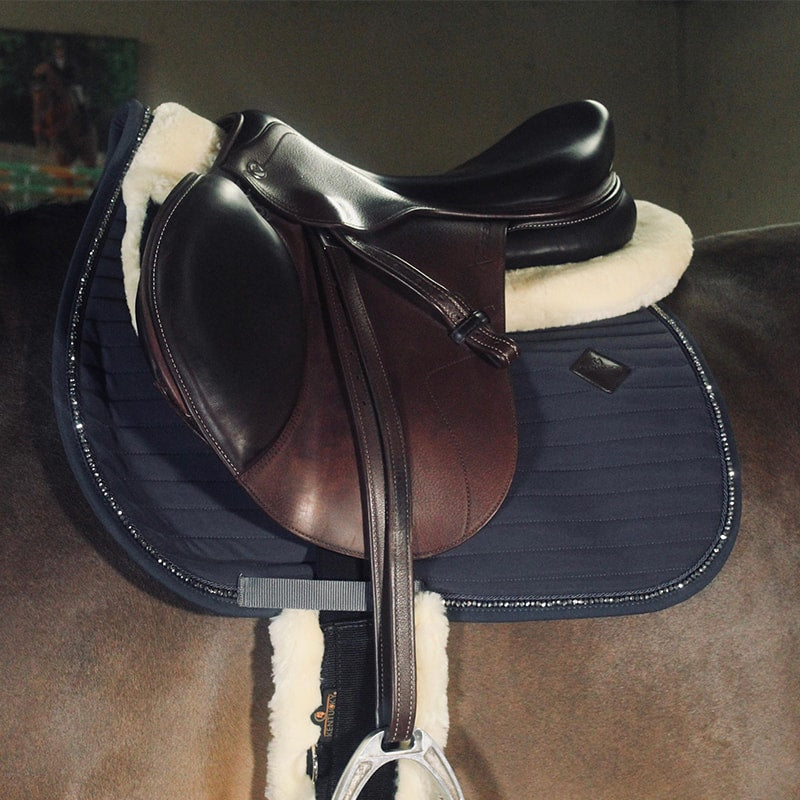 Kentucky Horsewear - Tapis de selle Pearls gris | - Ohlala