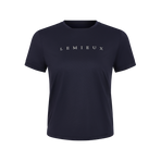 Lemieux - Dames korte mouw T-shirt Sport marine | - Ohlala