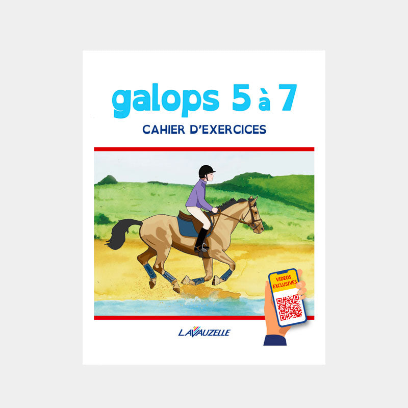 Livre d'équitation Galops 1 et 2 édition Vigot + questions/réponses VIGOT