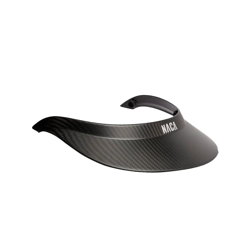 NACA - XL carbon mat vizier zwart | - Ohlala