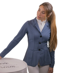 Pénélope Store - Veste de concours femme Calista bering sea | - Ohlala