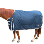TdeT - Buitendeken Stretch Neck marine en oranje 300g | - Ohlala