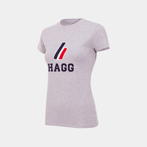 Hagg - T-shirt manches courtes femme gris | - Ohlala