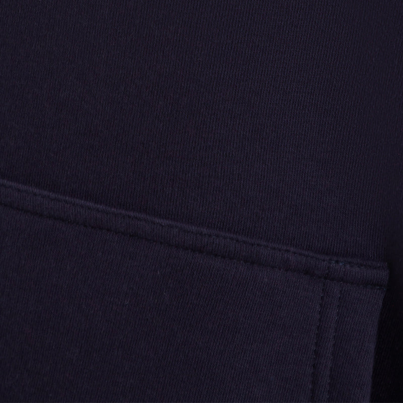 Hagg - Sweat à capuche homme marine/ jaune | - Ohlala