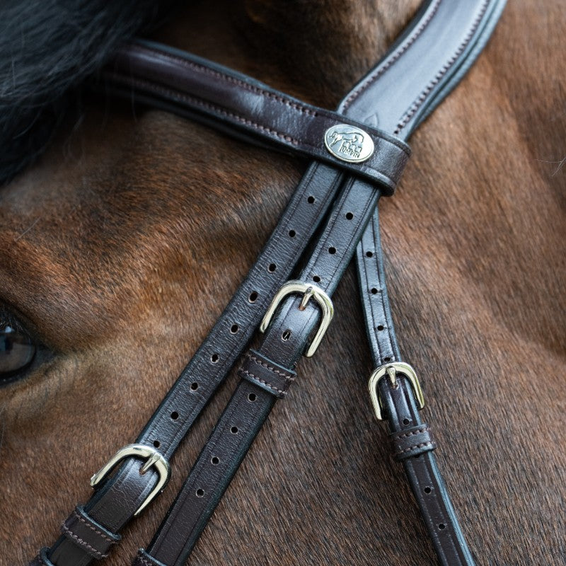 Jump'In - Bridon muserolle allemande Evolution havane