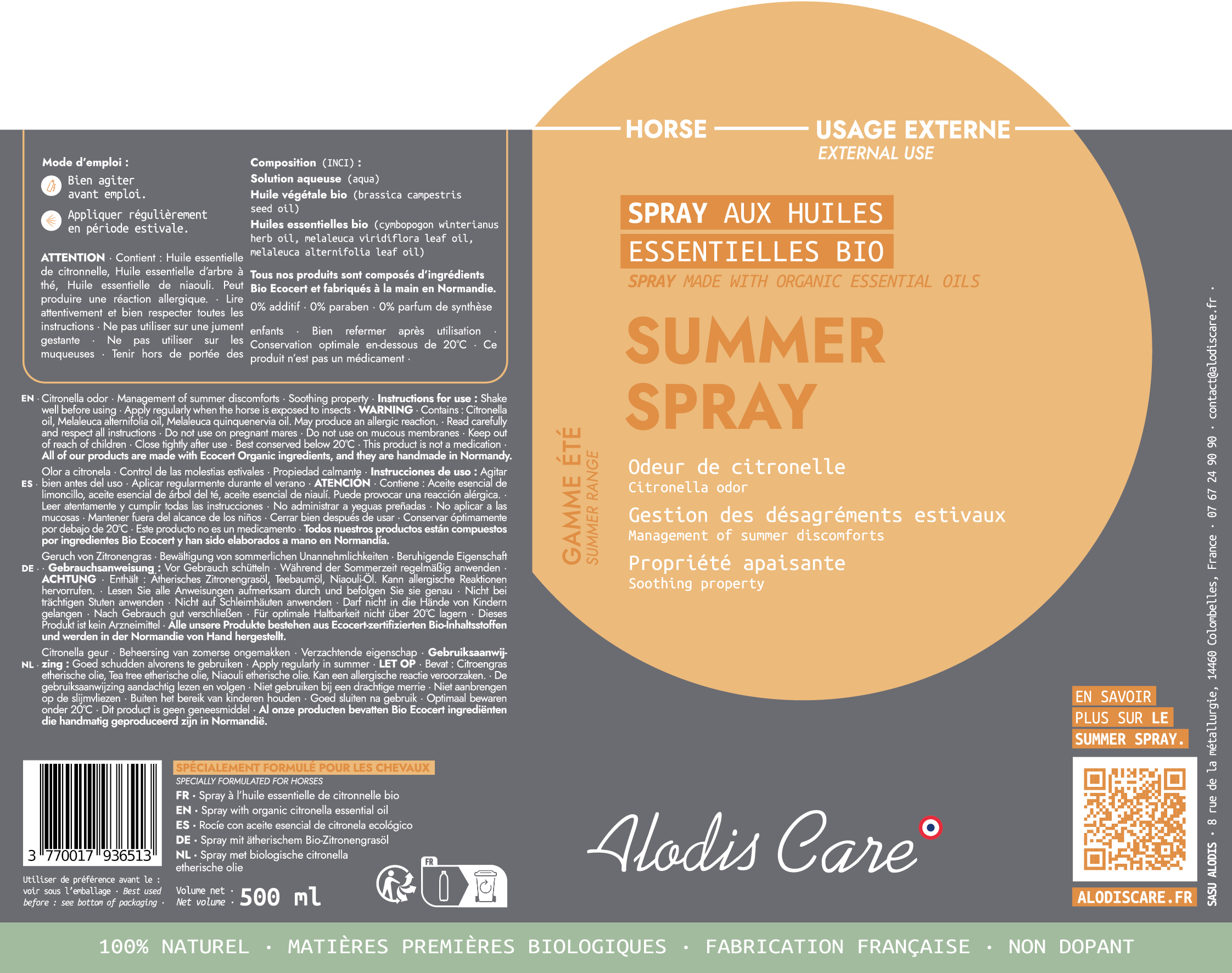 Alodis Care - Spray apaisant anti-insectes Summer spray