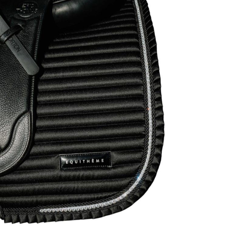 Equithème - Tapis de dressage Glam noir