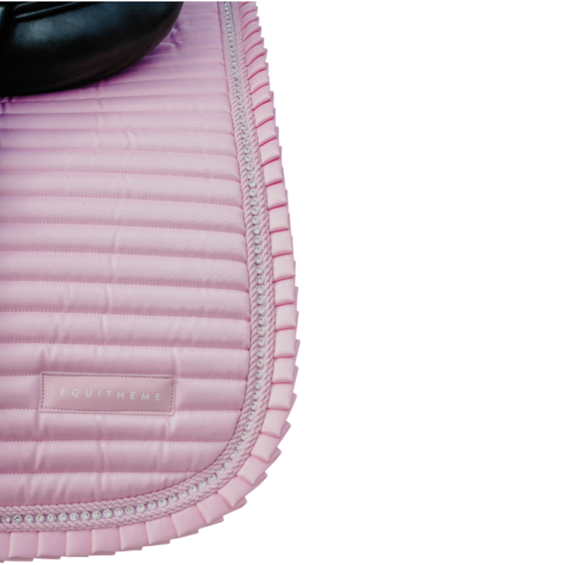 Equithème - Tapis de dressage Glam rose
