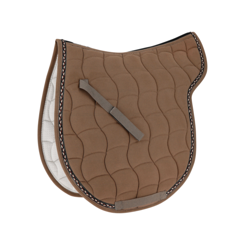Equithème - Tapis de selle Hunter camel