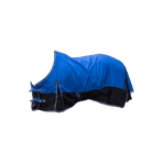 Equithème - Buitendeken Tyrex 1200D "Aisance" blauw/zwart 0g | - Ohlala