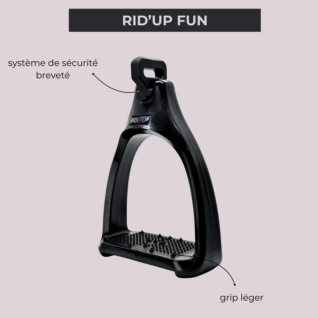 Rid'Up - Veiligheidsbeugels Fun² Zwart