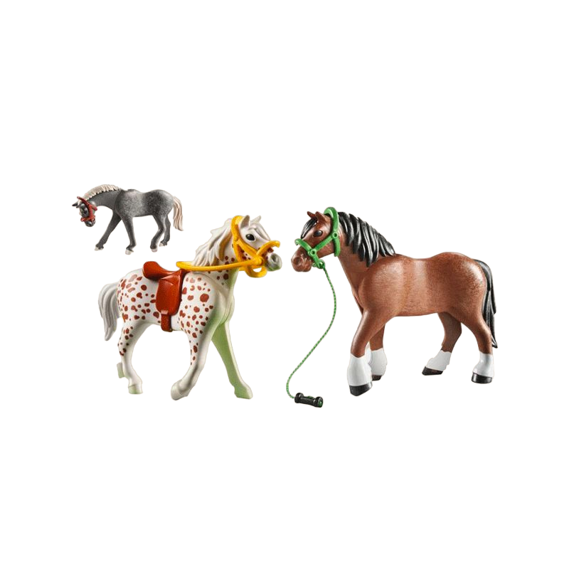 Playmobil 3 chevaux OHLALA