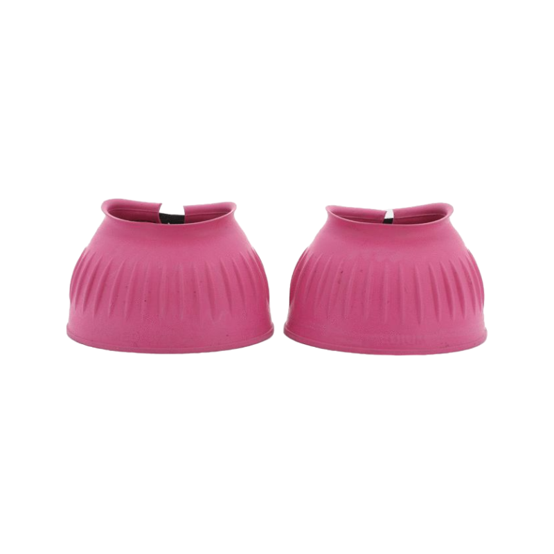 Cloches Protection Chevaux Caoutchouc - Paire Guêtres Avec Velcro Pour Entraînement & Rééducation
