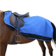 Equithème - Couvre-reins tyrex doublé polaire bleu/noir 1200D 0g | - Ohlala