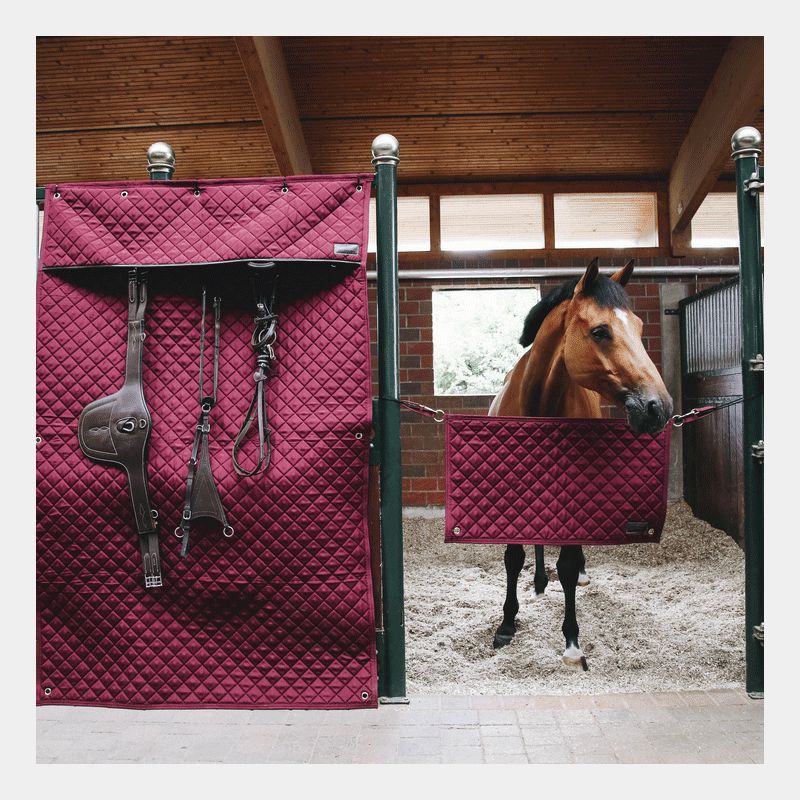 Kentucky Horsewear - Tenture de box bordeaux | - Ohlala