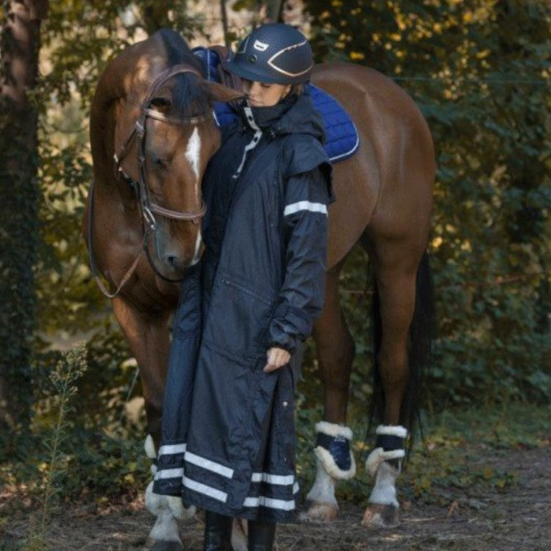 Veste pluie longue sale