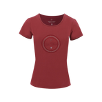 Equithème - T-shirt manches courtes femme Anna cerise